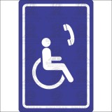 Telefone para cadeirantes 
